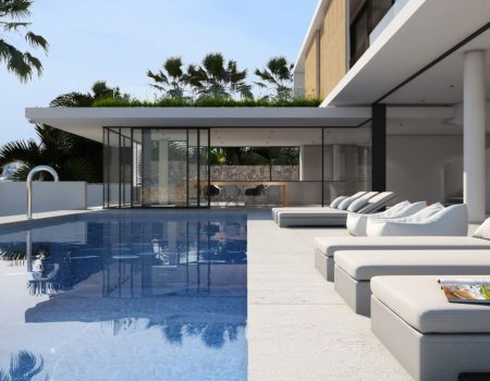 Premium Villa mit Pool und Meerblick